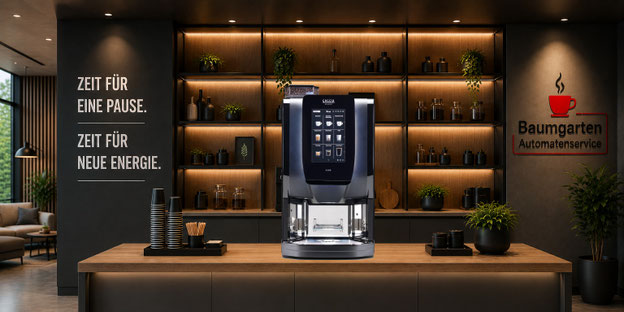Gewerbliche Kaffeemaschine GAGGIA-G300 Touch im Betrieb