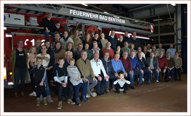 alle aktiven und ehemaligen Mitglieder die am Veteranenabend teilgenommen haben