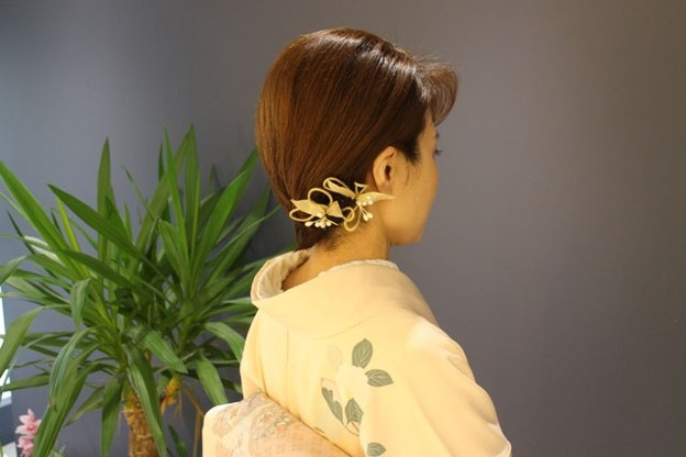 振袖も留袖も袴も和装はキュライヘアー。もちろんアップもお任せ。美容院ですから。