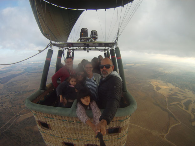 Pilot Moran Itzkovich offers balloon flights that exceed borders.