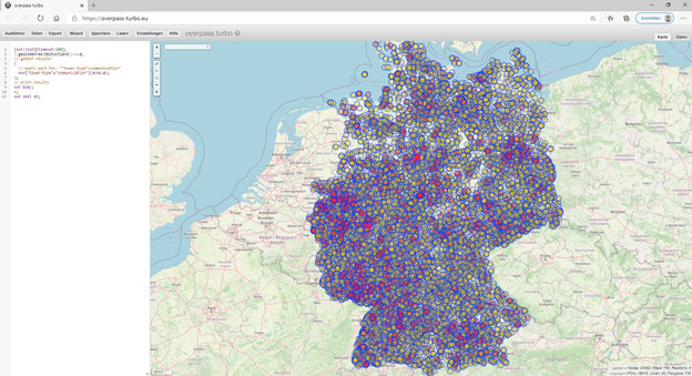 Funkmasten in Deutschland