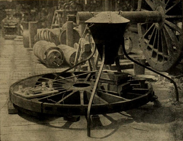 Aluminothermic Welding Spoke of Locomotive Driving Wheel