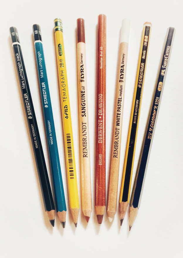 Matite Professionali E Matite Normali Peppe Ricciardi Ritrattista In Caserta Italia