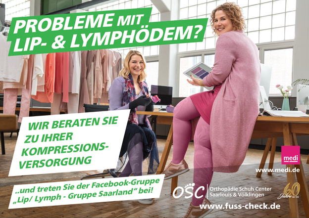 Probleme bei Lipödem & Lymphödem