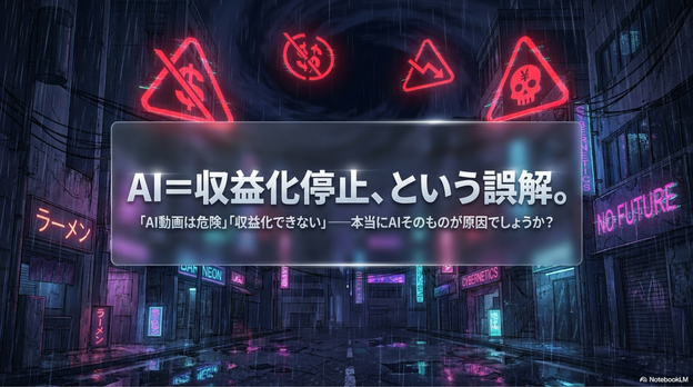 AIそのものが原因ではなく、“中身の薄い量産”が増えたから