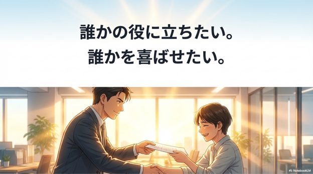必要なのは使命感