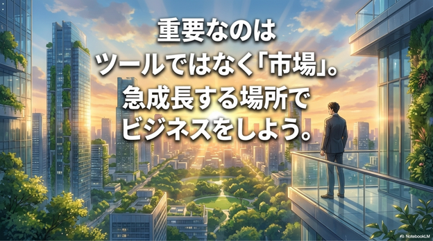 AI副業で重要なのは市場