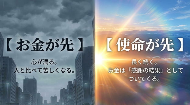 使命感のあるビジネスは幸せを生む
