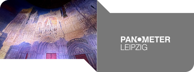 PANOMETER LEIPZIG - das größte 360°-Panorama der Welt. Aktuelle Ausstellung: Die Kathedrale von Monet