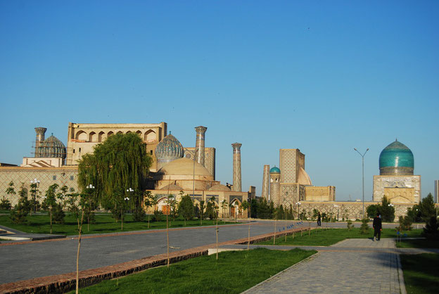 voyage à vélo en ouzbékistan, bike touring