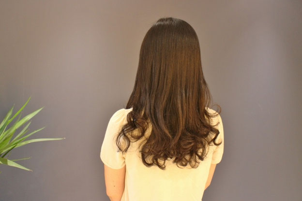 綱島の美容室キュライヘアーでデジタルパーマ
