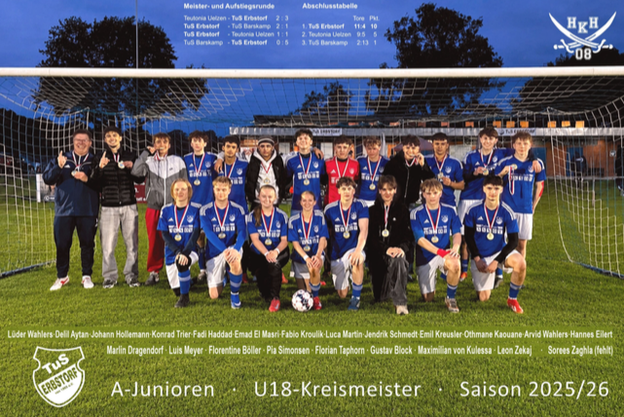 Mannschaftsfoto U18