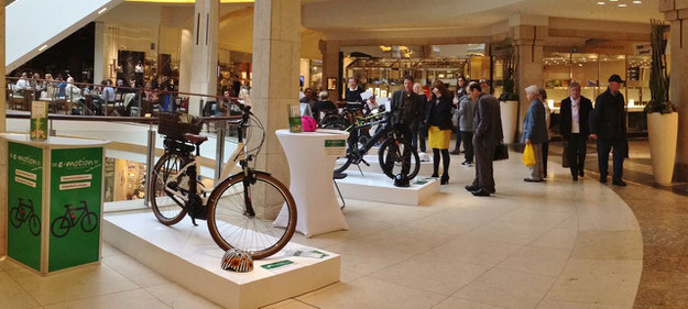 e-motion e-Bikes KÖ Galerie Düsseldorf