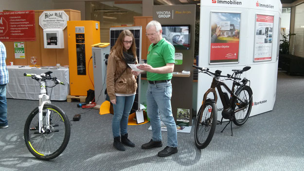 e-motion Kleve präsentiert e-Bikes auf der Immobilia in Wesel