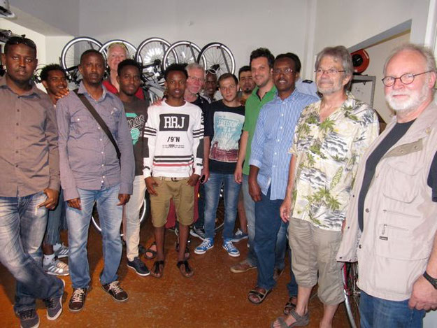 Fahrräder für Flüchtlinge – Eine Spendenaktion in Worms