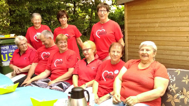 Insgesamt 15 Helferinne und Helfer waren beim AWO-Sommerfest im Einsatz