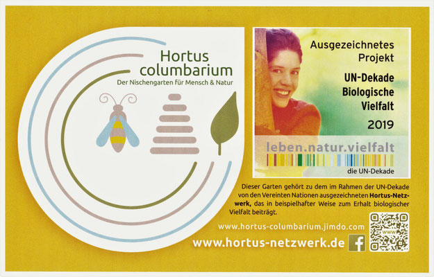 Hortus-columbarium Der Nischengarten für Mensch und Natur.