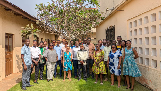 Our team in Lomé, Togo.