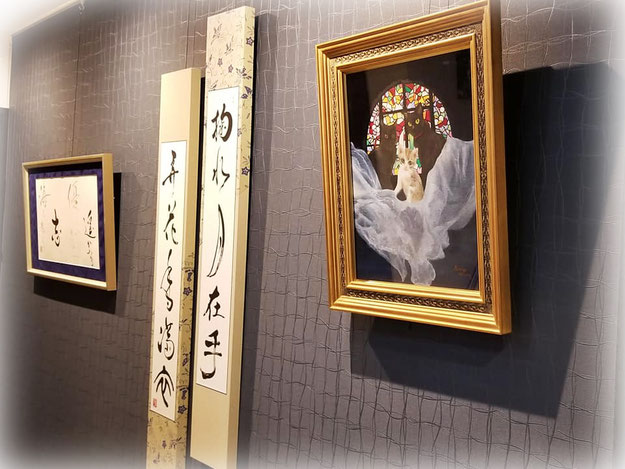 絵画　西村とも子さんの作品