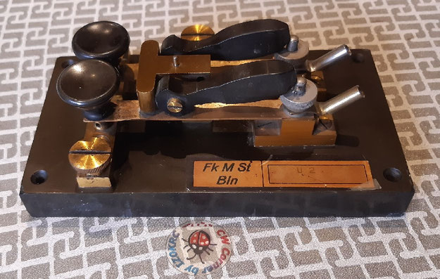 Siemens & Halske Submarine double lever key with two lever in closed position