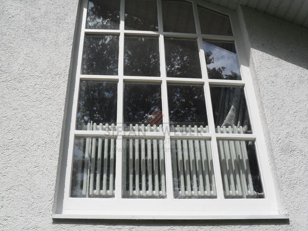 Holzfenster, neu beschichtet