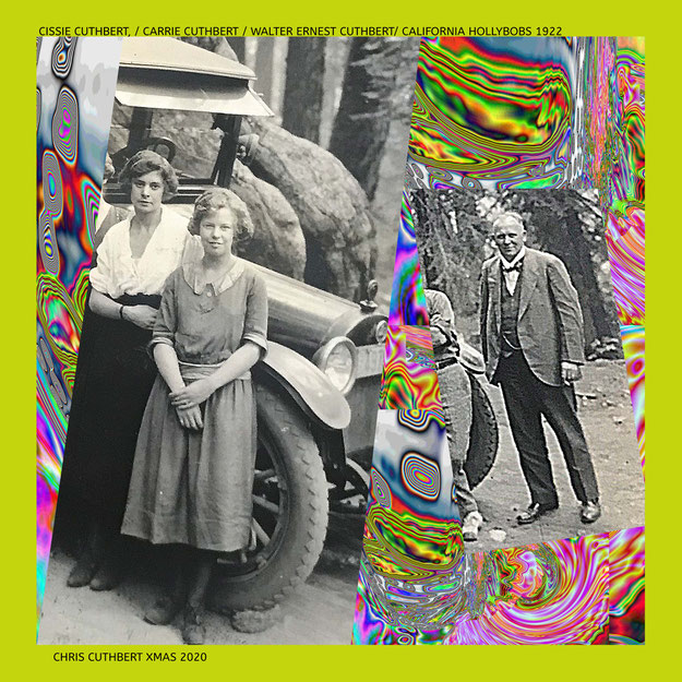 CUTHBERT FAMILY HOLIDAYS IN 1922 CALIFORNIA
