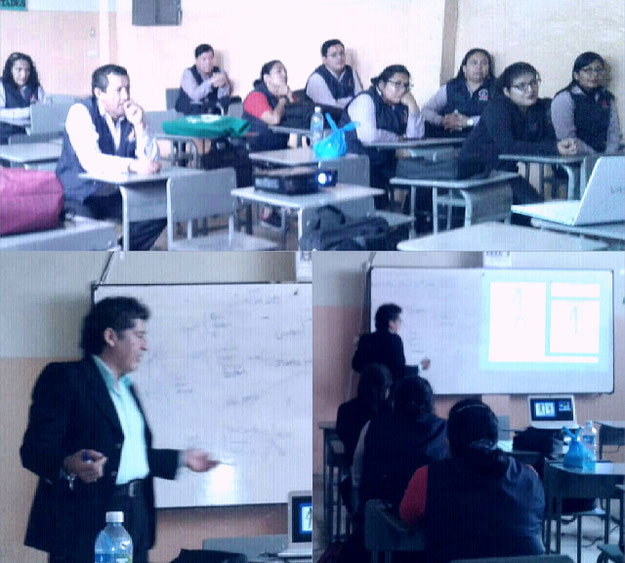 Actividades de capacitación a Docentes de Colegio Eloy Alfaro
