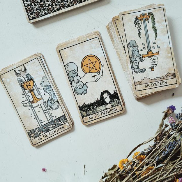 Die Drei-Asse Technik: Meine liebste Tarot-Legung für Ja/Nein Fragen