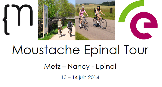 Moustache Epinal Tour tourisme vélo Epinal