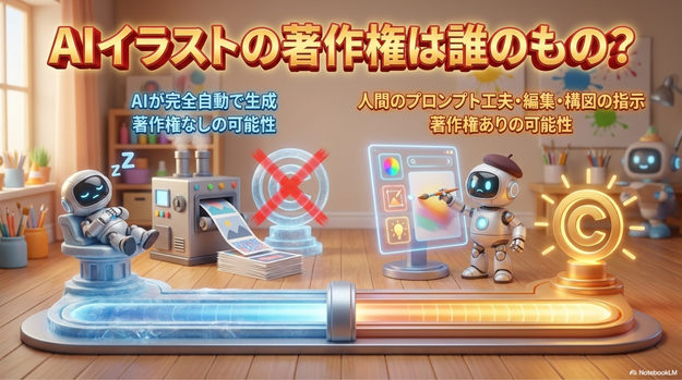 AIイラストの著作権は誰のもの？