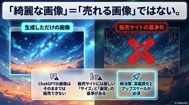 ChatGPTで作った画像を販売レベルにする方法