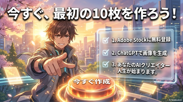 AI画像副業に興味がある方は、まずChatGPTで10作品作ってみてください。