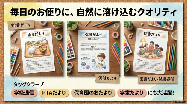 学校や保育園で活用できる場面