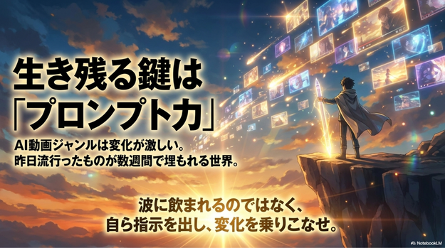 AI動画ジャンルは変化がかなり早いです。