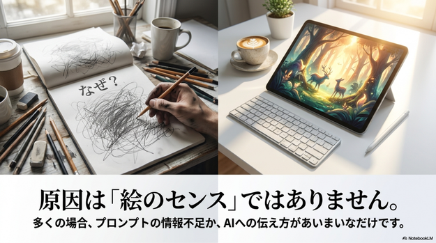 AIアートがうまく作れない一番の理由