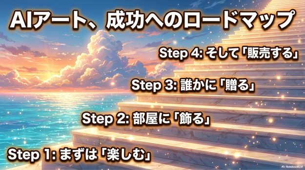 ChatGPTで作ったAI画像は販売だけでなく 飾る楽しみ方もあります。