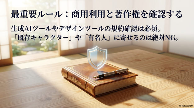 商用利用のルールを確認する
