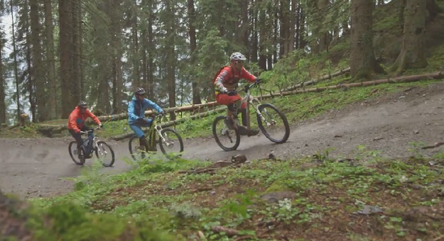 e-Bike Bosch Systems uphill