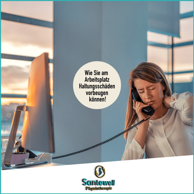 Arbveitsplatzergonomie Physiotherapie basel