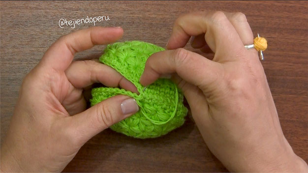 Monedero macarrón tejido a crochet paso a paso