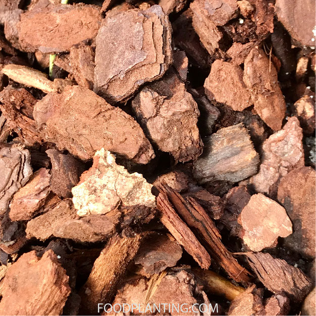 Mulch illustratie stro