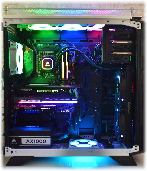 自作パソコン　ブラック　ジャンク品 Custom PC] All parts used are junk! Build a 21-year-old PC