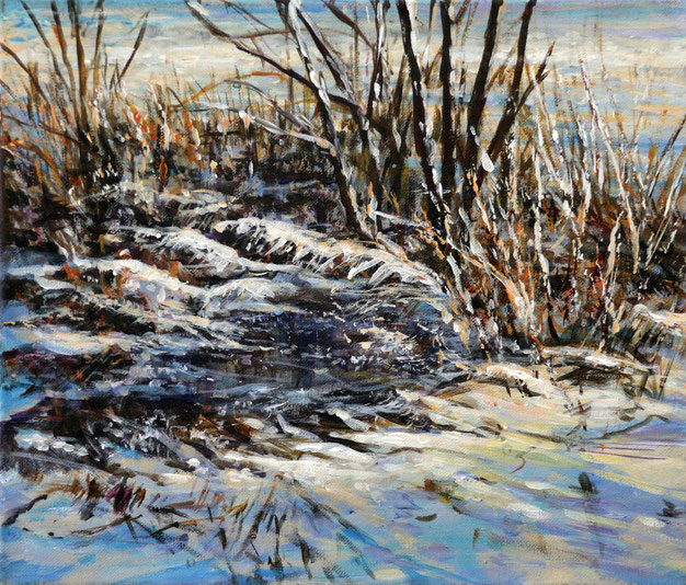 Schneewehen 35 x 30 cm