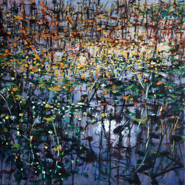 Lotusblumen 50 x 50 cm