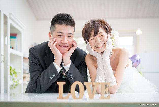 Natsumeticウェディング・結婚式・の前撮り写真（一番おすすめの一枚）