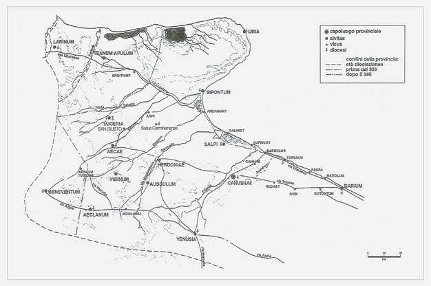 Civitates e vici Apulia tardoantica