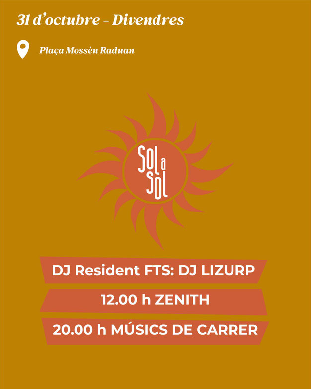 Programa de la Fira de Tots Sants en Cocentaina