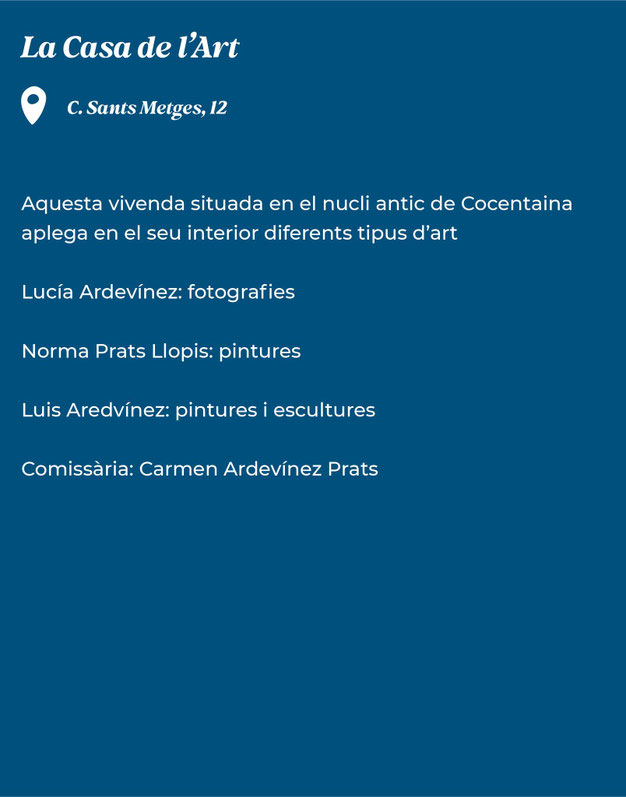 Programa de la Fira de Tots Sants en Cocentaina