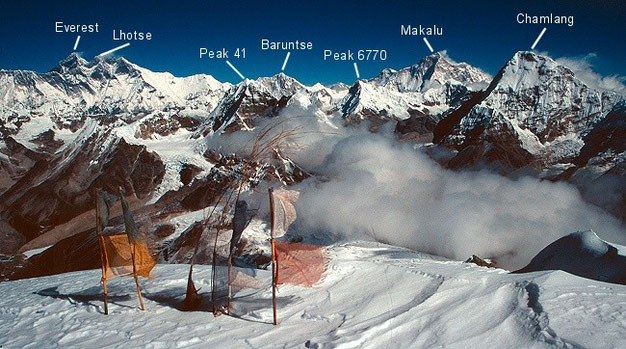 view from Mera Peak