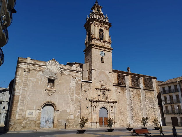 La Basílica Menor de San Jaime Apóstol es el principal monumento histórico y religioso de Algemesí (Valencia). Construida entre 1550 y 1582. 